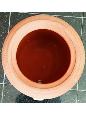 Charag  Plate with 5 Lamps Clay Pot Lamp Dewa Free Post in UK 