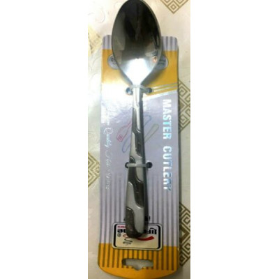 Spoon Tea 1 x 6 Stainless Steel Heavy Duty Fine  2 mm thickness (Free post in UK)