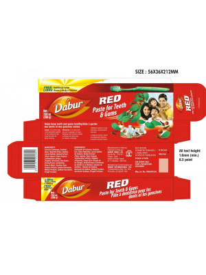 Dabur Red Toothpaste 200G