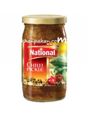 National Green Chilli Pickle 310 gm