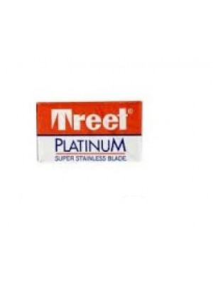 Treet Platinum Double Edge Safety Razor Blades 1x10 pe